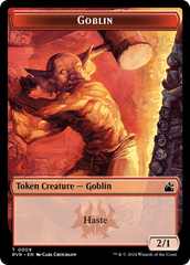 Elf Knight // Goblin (0009) Double-Sided Token [Ravnica Remastered Tokens] | Game Master's Emporium (The New GME)