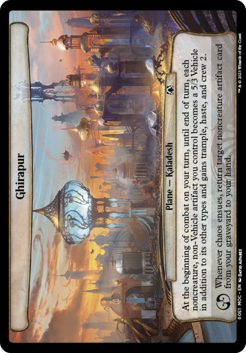 Ghirapur [March of the Machine Commander] | Game Master's Emporium (The New GME)