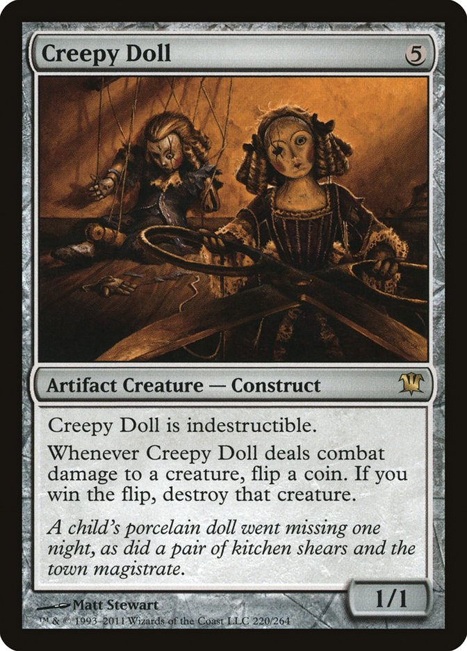 Creepy Doll [Innistrad] | Game Master's Emporium (The New GME)