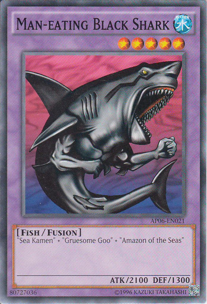 Man-eating Black Shark [AP06-EN021] Common | Game Master's Emporium (The New GME)