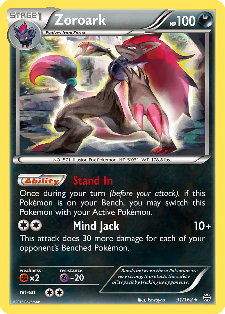 Zoroark (91/162) [XY: BREAKthrough] | Game Master's Emporium (The New GME)