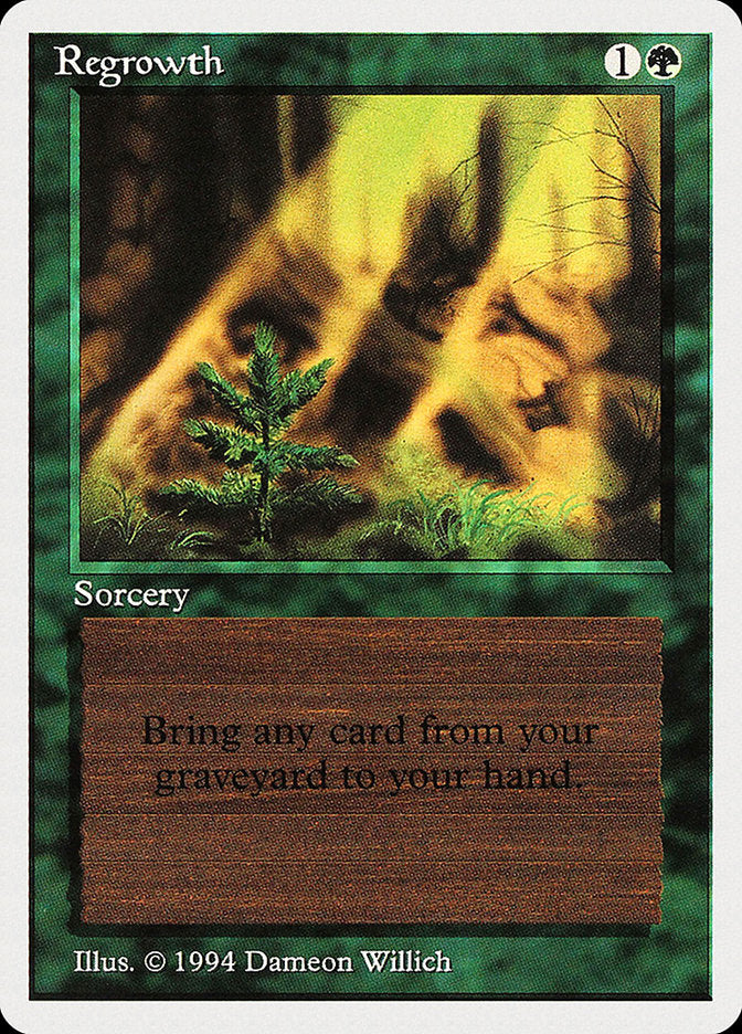 Regrowth [Summer Magic / Edgar] | Game Master's Emporium (The New GME)