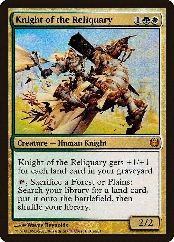 Knight of the Reliquary [Duel Decks: Knights vs. Dragons] | Game Master's Emporium (The New GME)