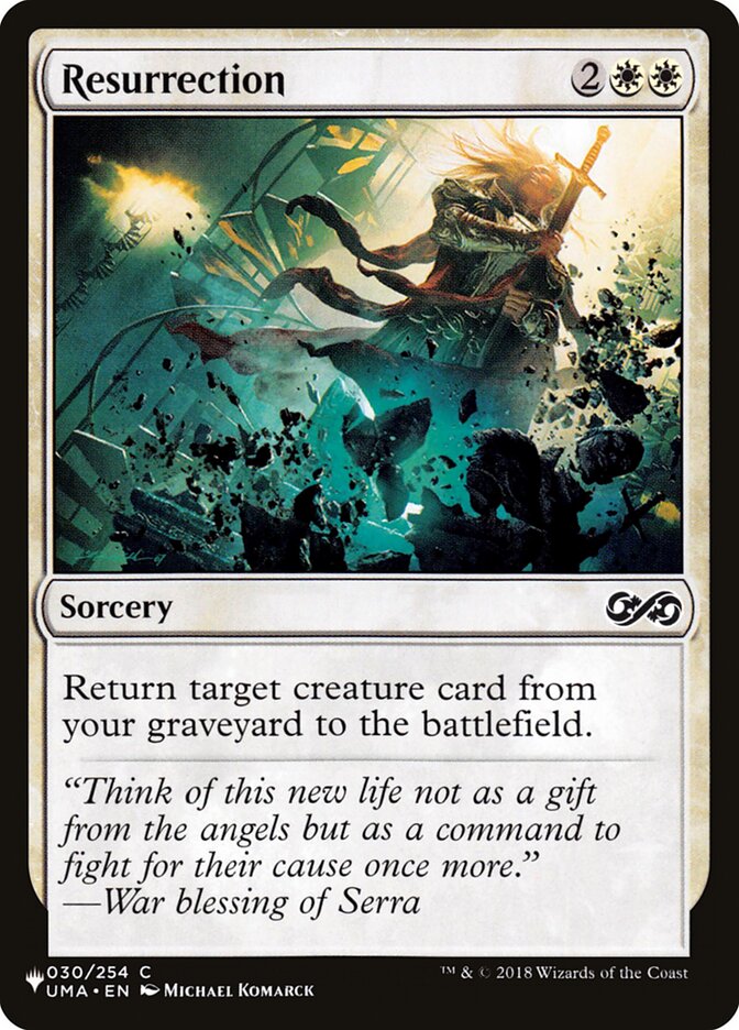 Resurrection [The List] | Game Master's Emporium (The New GME)