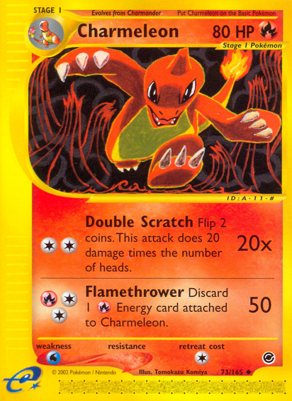 Charmeleon (73/165) [Expedition: Base Set] | Game Master's Emporium (The New GME)