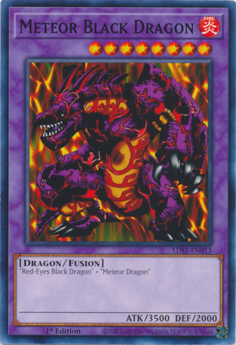 Meteor Black Dragon [LDS1-EN013] Common | Game Master's Emporium (The New GME)