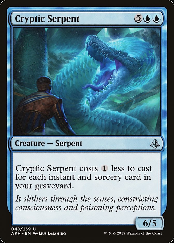 Cryptic Serpent [Amonkhet] | Game Master's Emporium (The New GME)