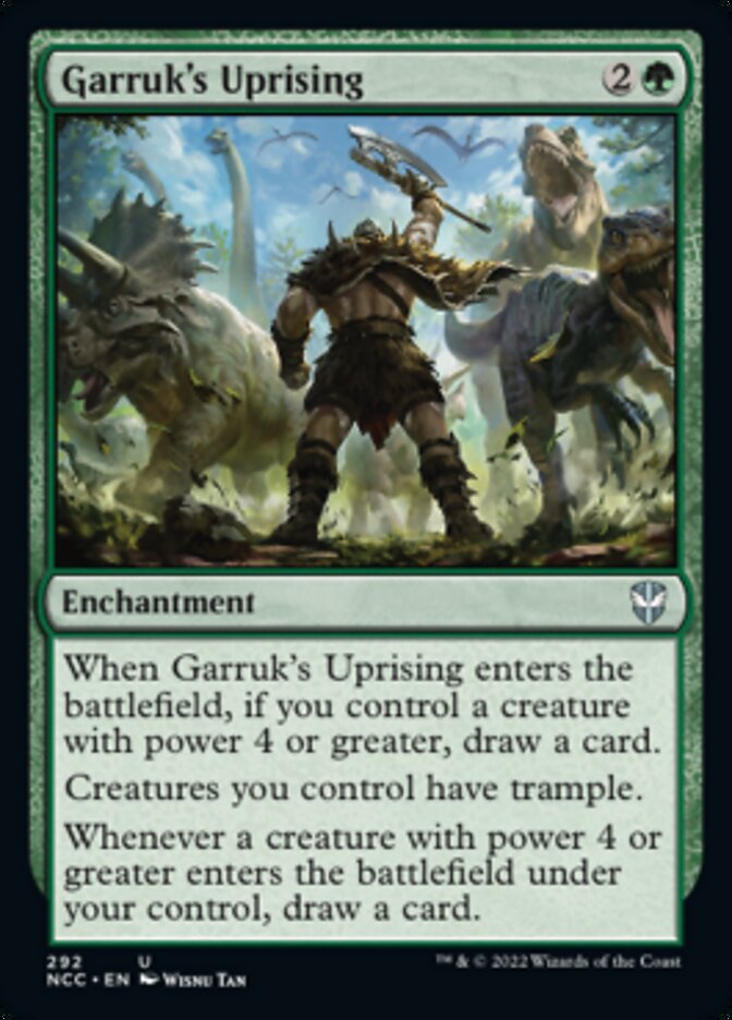 Garruk's Uprising [Streets of New Capenna Commander] | Game Master's Emporium (The New GME)