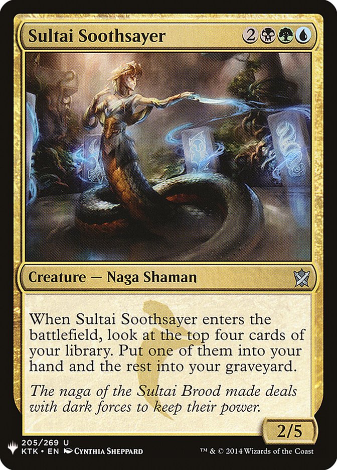 Sultai Soothsayer [Mystery Booster] | Game Master's Emporium (The New GME)