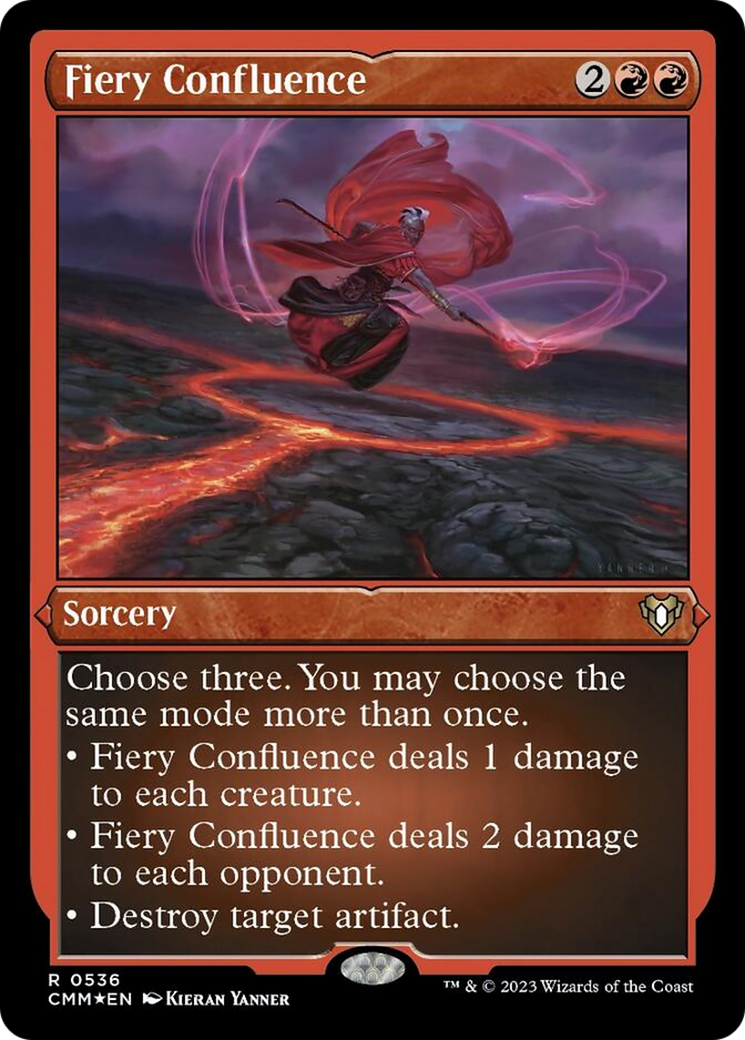 Fiery Confluence (Foil Etched) [Commander Masters] | Game Master's Emporium (The New GME)