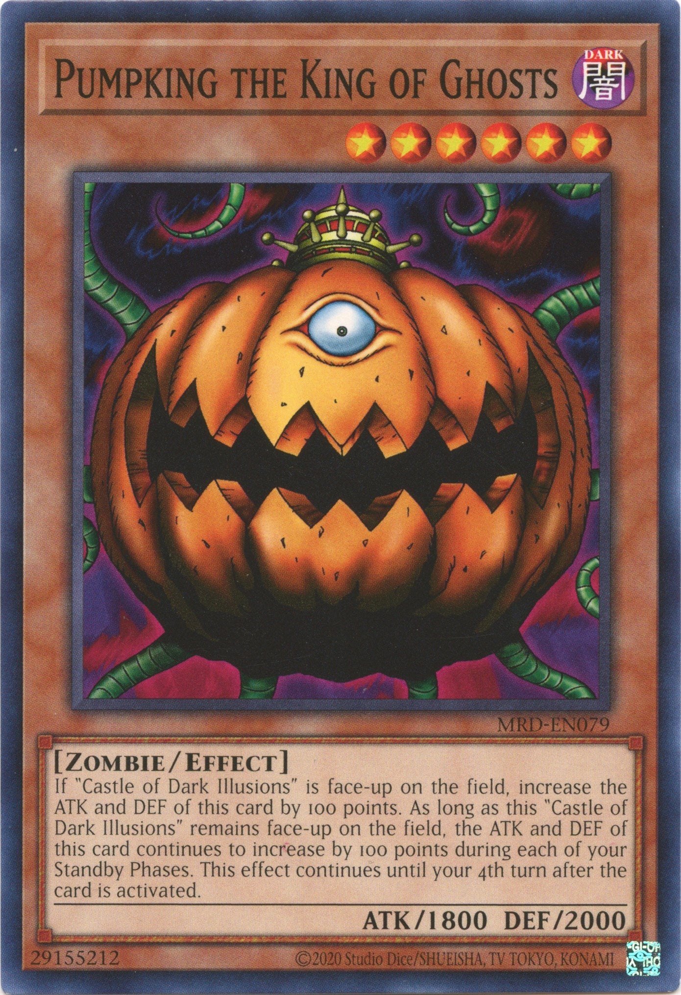 Pumpking the King of Ghosts (25th Anniversary) [MRD-EN079] Common | Game Master's Emporium (The New GME)