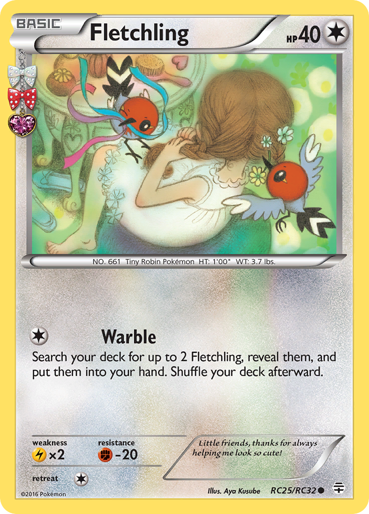 Fletchling (RC25/RC32) [XY: Generations] | Game Master's Emporium (The New GME)