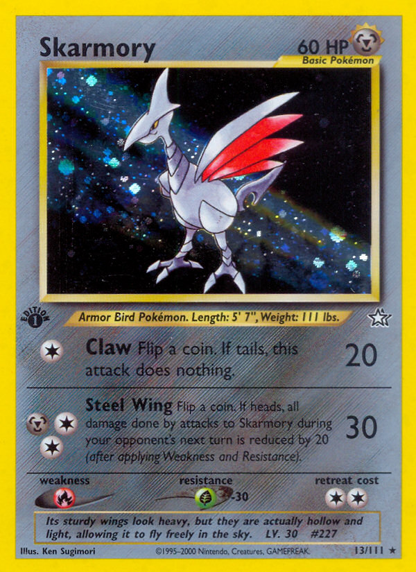 Skarmory (13/111) [Neo Genesis 1st Edition] | Game Master's Emporium (The New GME)