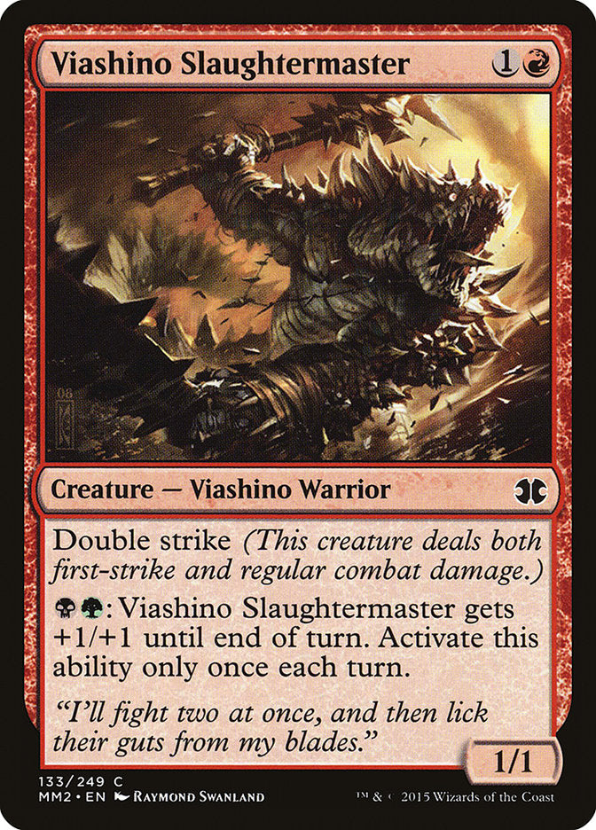 Viashino Slaughtermaster [Modern Masters 2015] | Game Master's Emporium (The New GME)