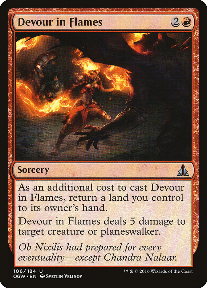 Devour in Flames [Oath of the Gatewatch] | Game Master's Emporium (The New GME)