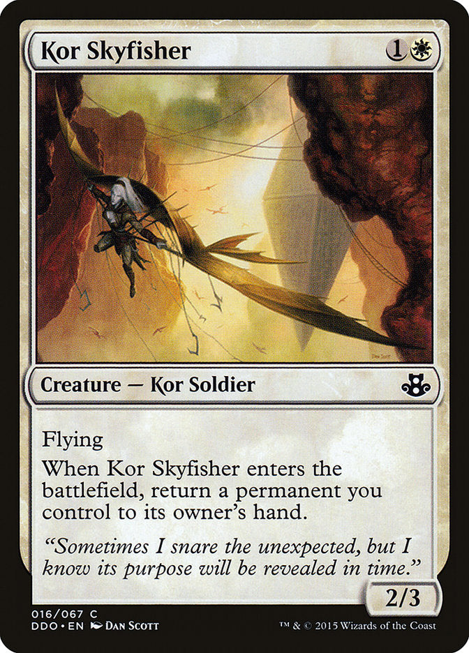Kor Skyfisher [Duel Decks: Elspeth vs. Kiora] | Game Master's Emporium (The New GME)