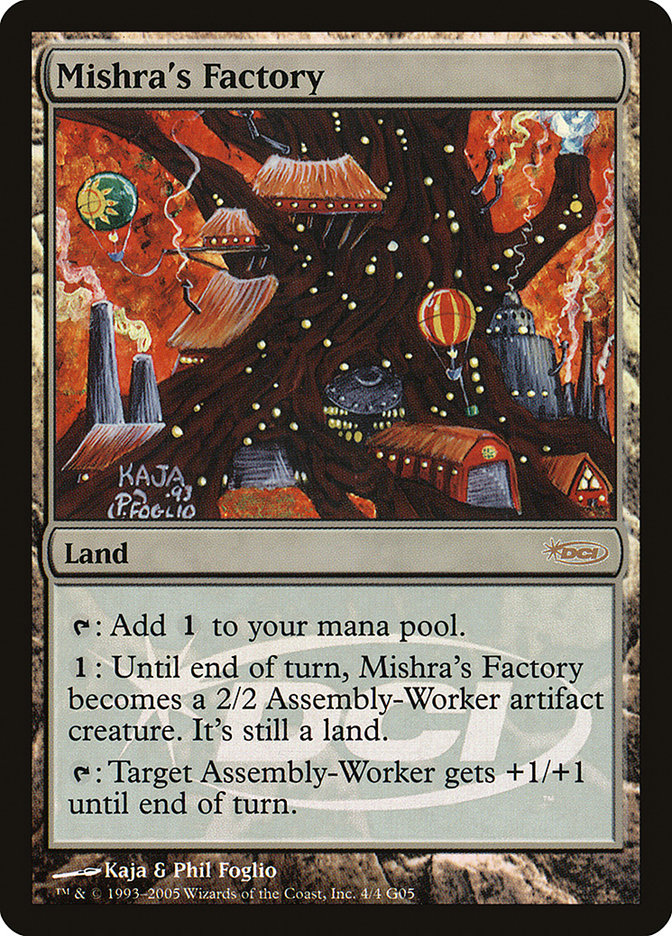 Mishra's Factory [Judge Gift Cards 2005] | Game Master's Emporium (The New GME)