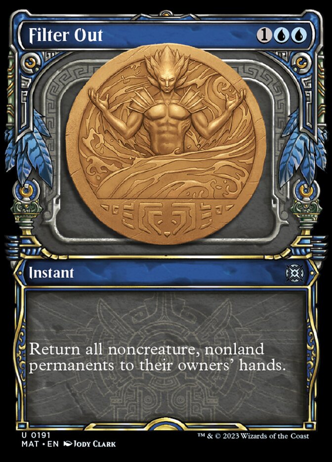 Filter Out (Showcase Halo Foil) [March of the Machine: The Aftermath] | Game Master's Emporium (The New GME)