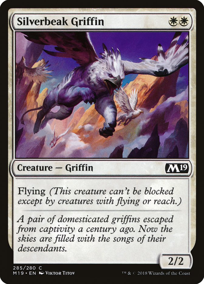 Silverbeak Griffin [Core Set 2019] | Game Master's Emporium (The New GME)