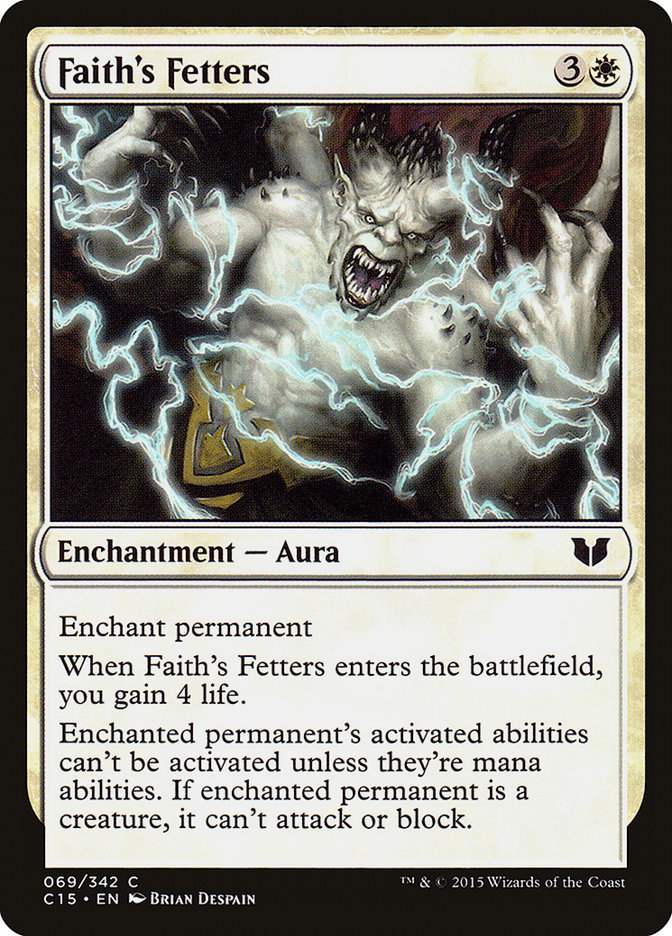 Faith's Fetters [Commander 2015] | Game Master's Emporium (The New GME)