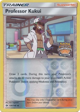 Professor Kukui (128/149) (Regional Championship Promo) [Sun & Moon: Base Set] | Game Master's Emporium (The New GME)