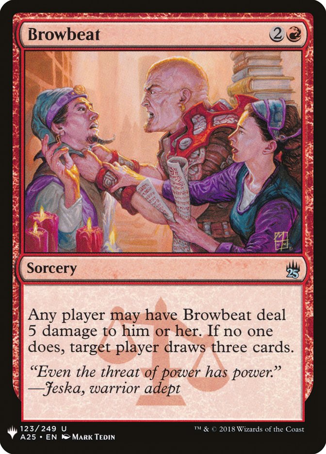 Browbeat [Mystery Booster] | Game Master's Emporium (The New GME)