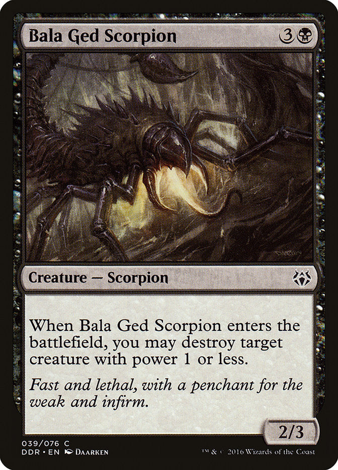 Bala Ged Scorpion [Duel Decks: Nissa vs. Ob Nixilis] | Game Master's Emporium (The New GME)