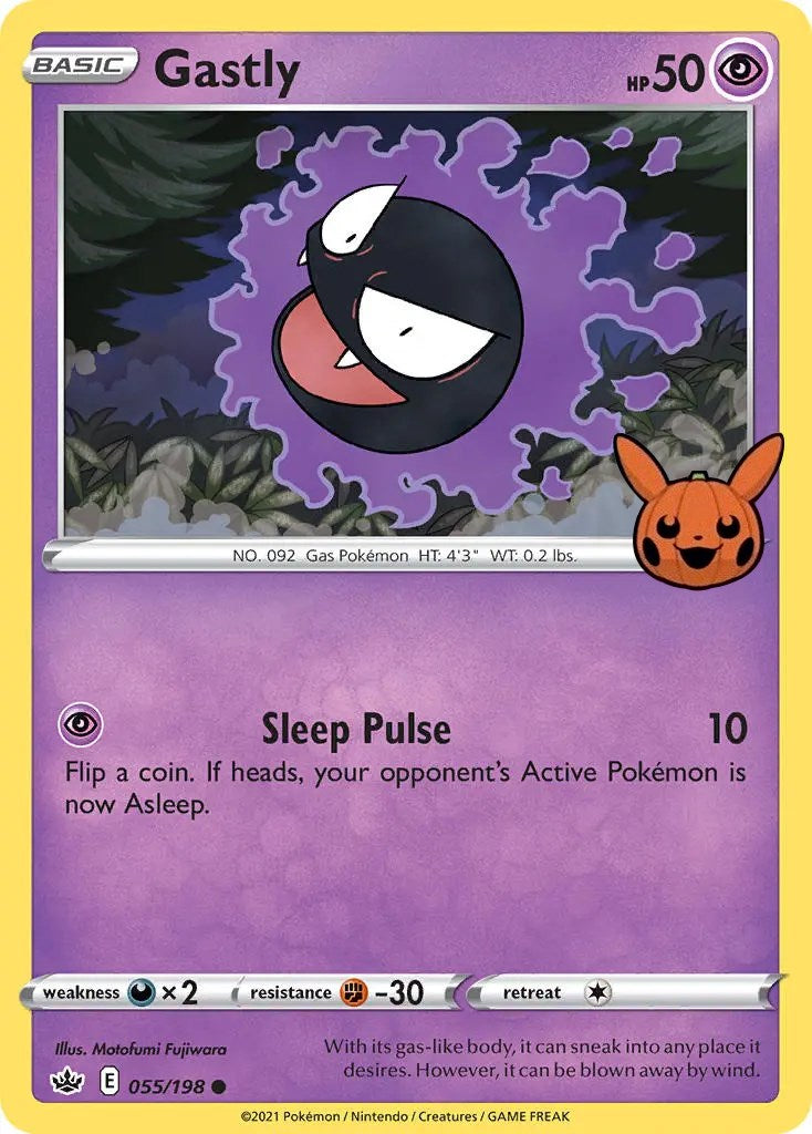 Gastly (055/198) [Trick or Trade] | Game Master's Emporium (The New GME)