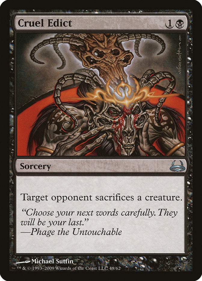 Cruel Edict [Duel Decks: Divine vs. Demonic] | Game Master's Emporium (The New GME)