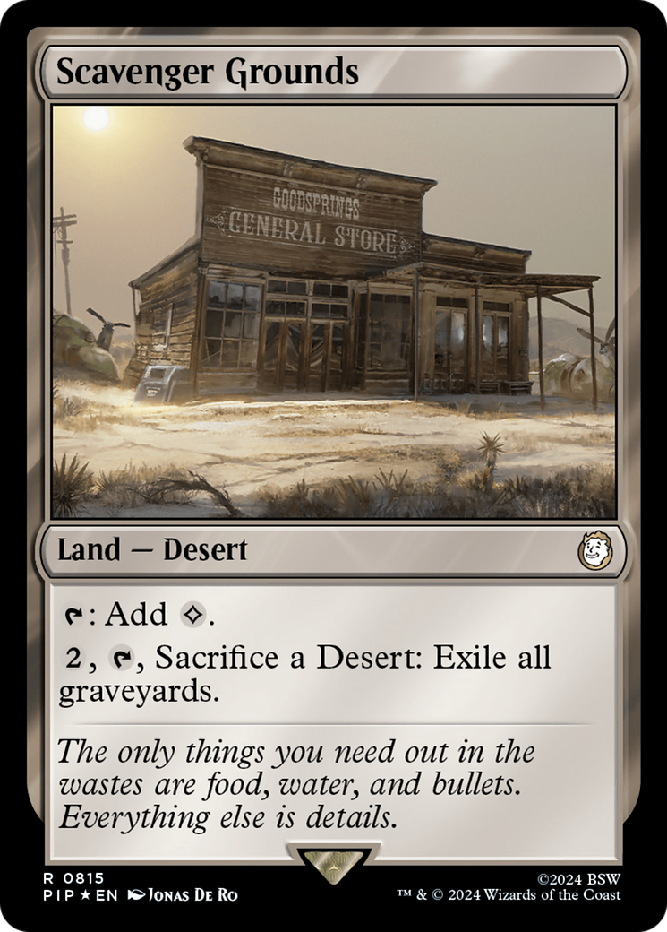 Scavenger Grounds (Surge Foil) [Fallout] | Game Master's Emporium (The New GME)