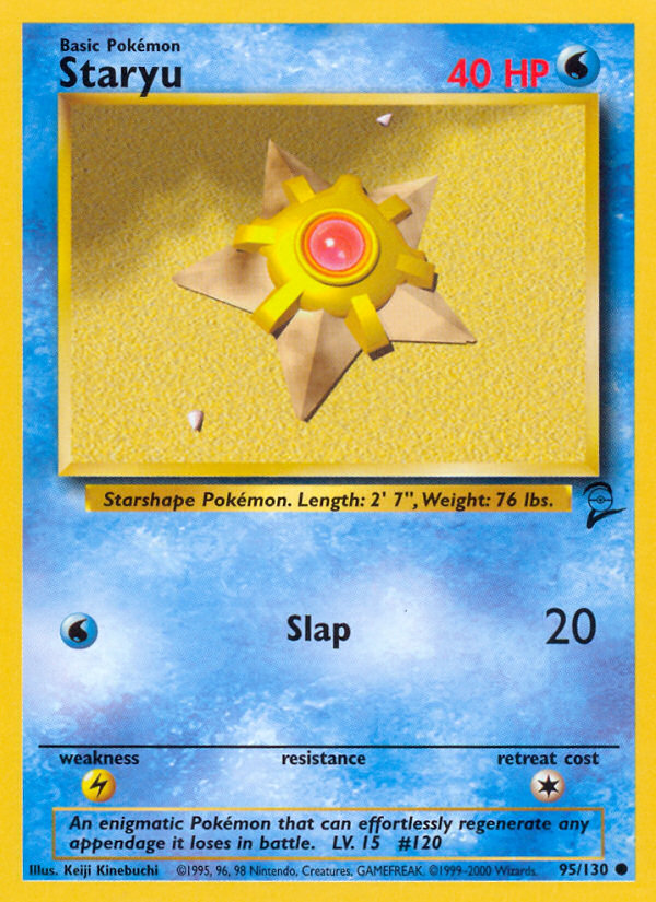 Staryu (95/130) [Base Set 2] | Game Master's Emporium (The New GME)