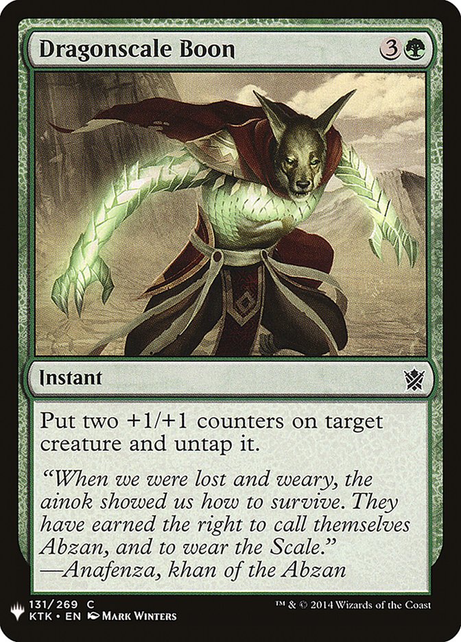 Dragonscale Boon [Mystery Booster] | Game Master's Emporium (The New GME)