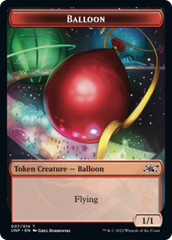 Teddy Bear // Balloon Double-Sided Token [Unfinity Tokens] | Game Master's Emporium (The New GME)
