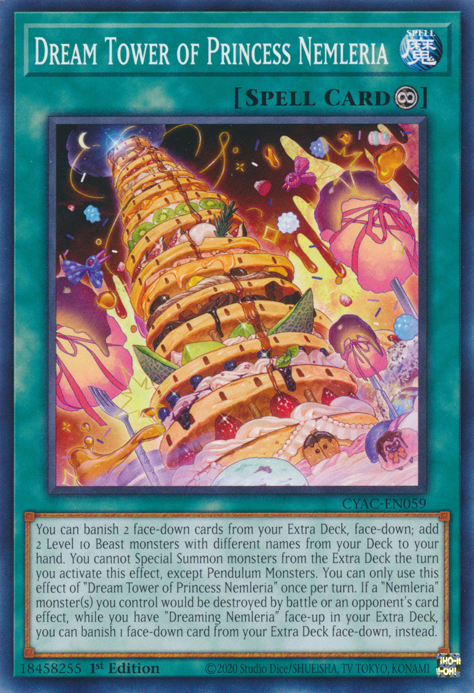 Dream Tower of Princess Nemleria [CYAC-EN059] Common | Game Master's Emporium (The New GME)