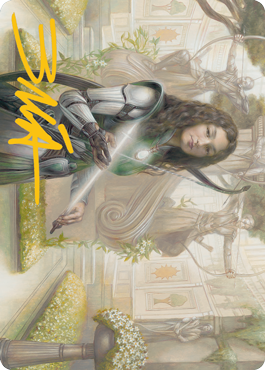 Arcus Acolyte Art Card (Gold-Stamped Signature) [Modern Horizons 2 Art Series] | Game Master's Emporium (The New GME)