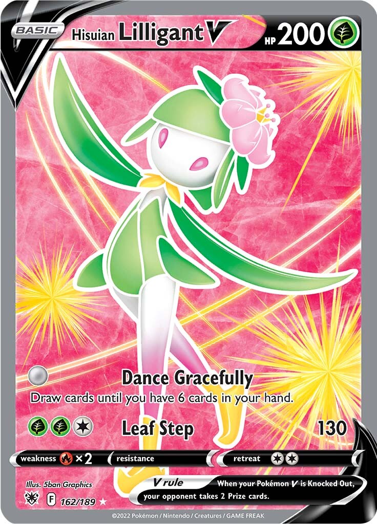 Hisuian Lilligant V (162/189) [Sword & Shield: Astral Radiance] | Game Master's Emporium (The New GME)