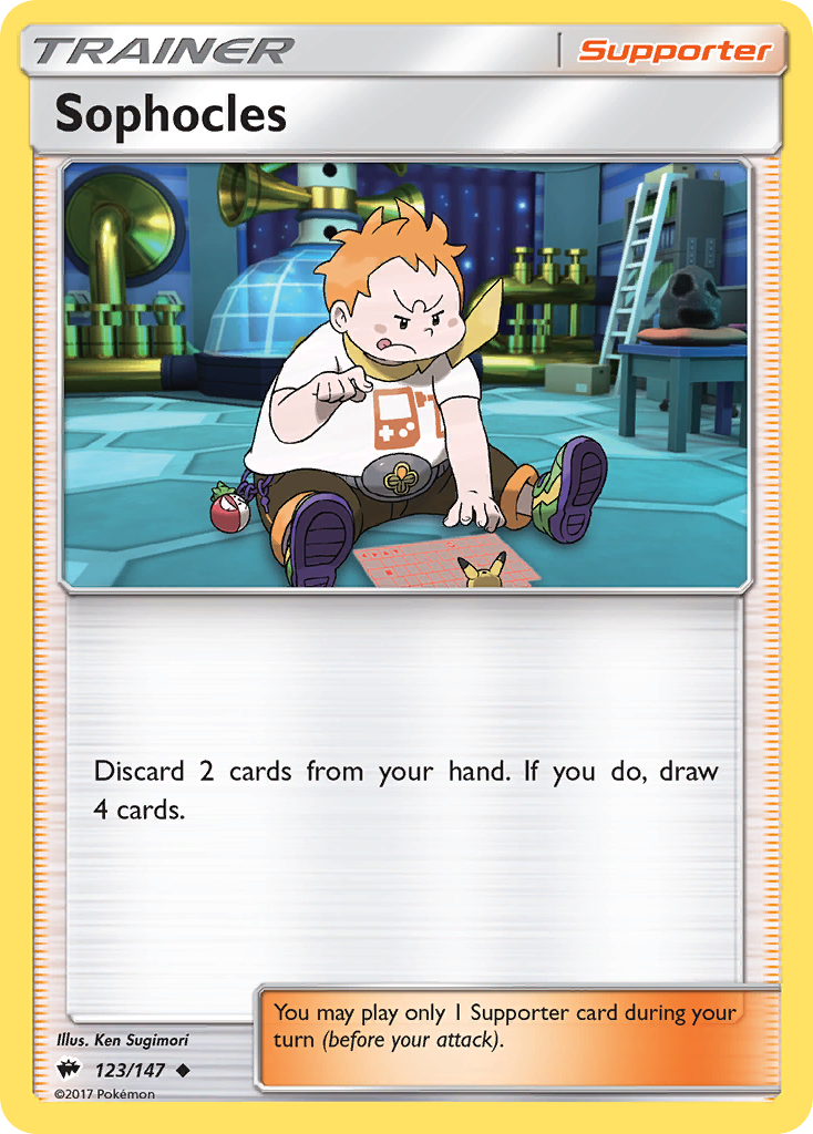 Sophocles (123/147) [Sun & Moon: Burning Shadows] | Game Master's Emporium (The New GME)