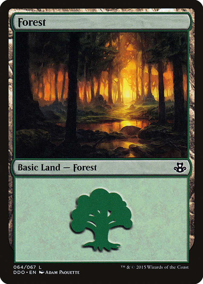 Forest (64) [Duel Decks: Elspeth vs. Kiora] | Game Master's Emporium (The New GME)