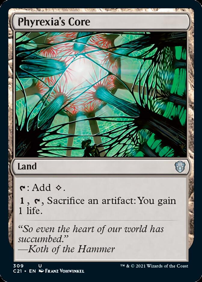 Phyrexia's Core [Commander 2021] | Game Master's Emporium (The New GME)