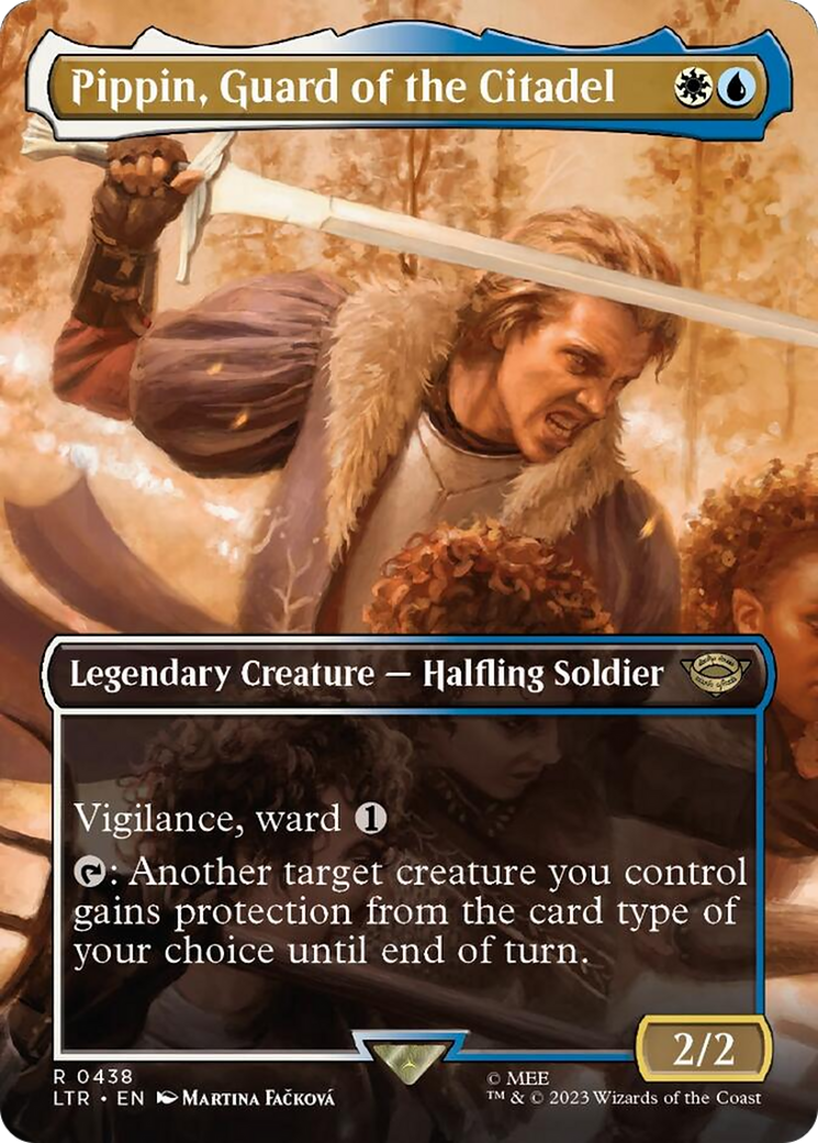 Pippin, Guard of the Citadel (Borderless Alternate Art) [The Lord of the Rings: Tales of Middle-Earth] | Game Master's Emporium (The New GME)