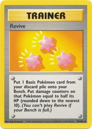 Revive (89/102) [Base Set Unlimited] | Game Master's Emporium (The New GME)