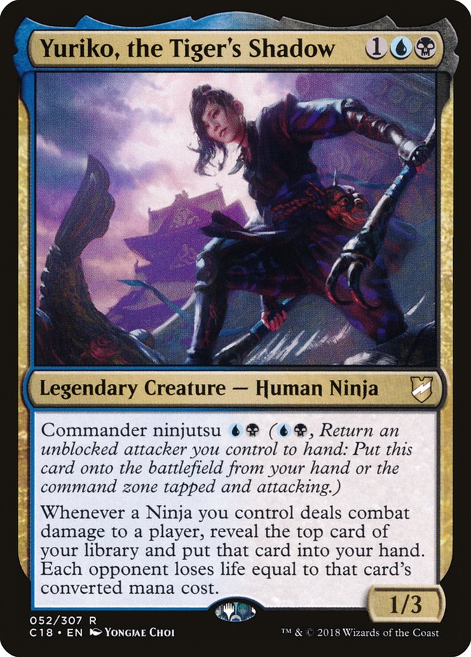 Yuriko, the Tiger's Shadow [Commander 2018] | Game Master's Emporium (The New GME)