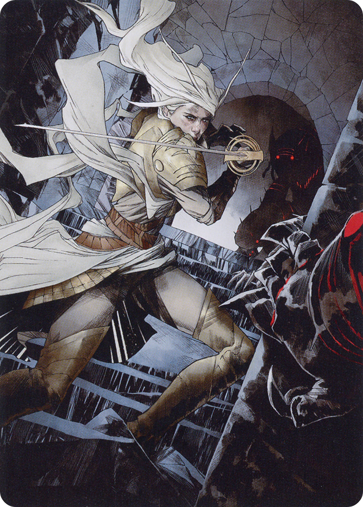 Thalia, Guardian of Thraben Art Card [March of the Machine Art Series] | Game Master's Emporium (The New GME)