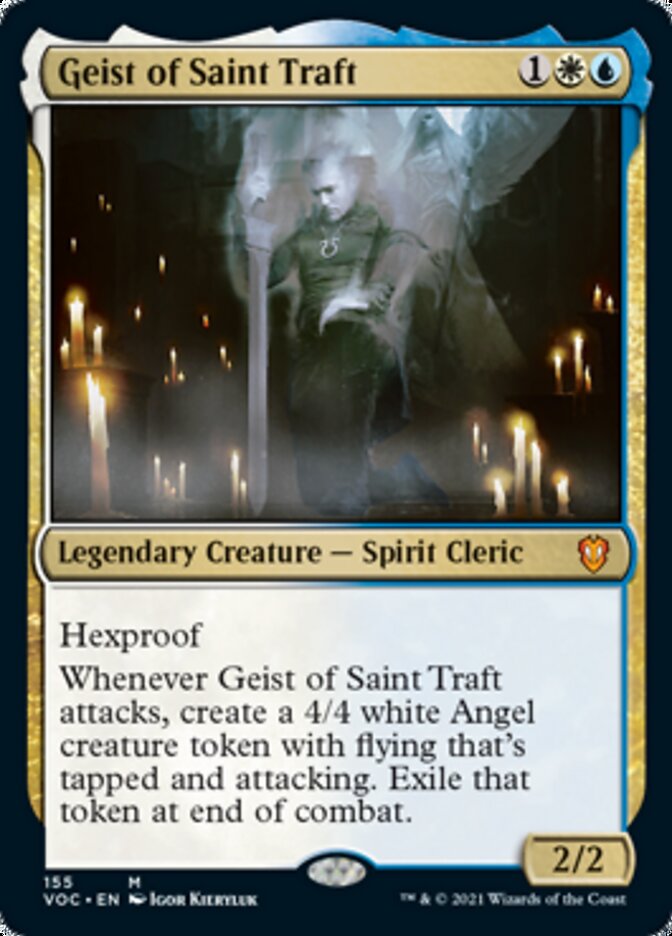 Geist of Saint Traft [Innistrad: Crimson Vow Commander] | Game Master's Emporium (The New GME)