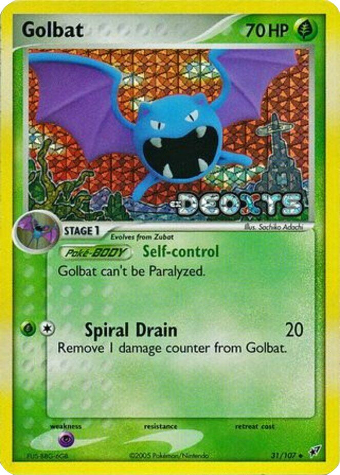 Golbat (31/107) (Stamped) [EX: Deoxys] | Game Master's Emporium (The New GME)