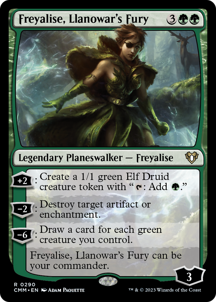 Freyalise, Llanowar's Fury [Commander Masters] | Game Master's Emporium (The New GME)