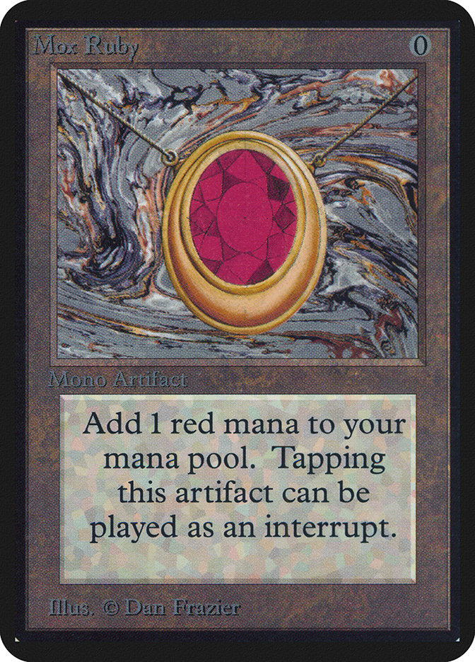 Mox Ruby [Alpha Edition] | Game Master's Emporium (The New GME)