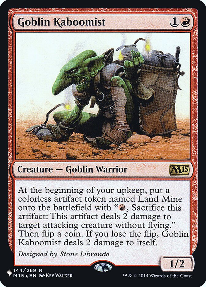 Goblin Kaboomist [Secret Lair: Heads I Win, Tails You Lose] | Game Master's Emporium (The New GME)