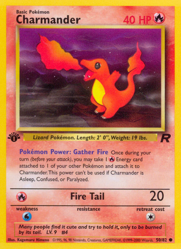 Charmander (50/82) [Team Rocket 1st Edition] | Game Master's Emporium (The New GME)