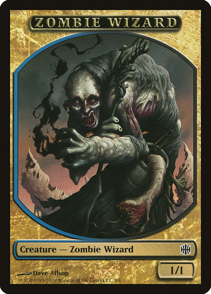Zombie Wizard Token [Alara Reborn Tokens] | Game Master's Emporium (The New GME)